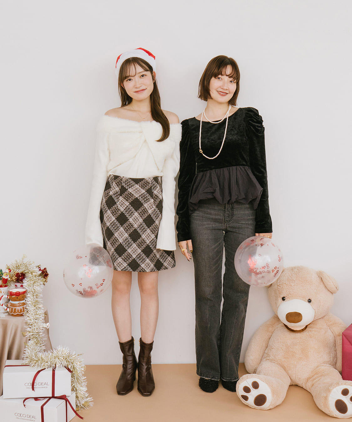 COCO DEAL「スーパーストレッチデニムフレアパンツ」|デニム|