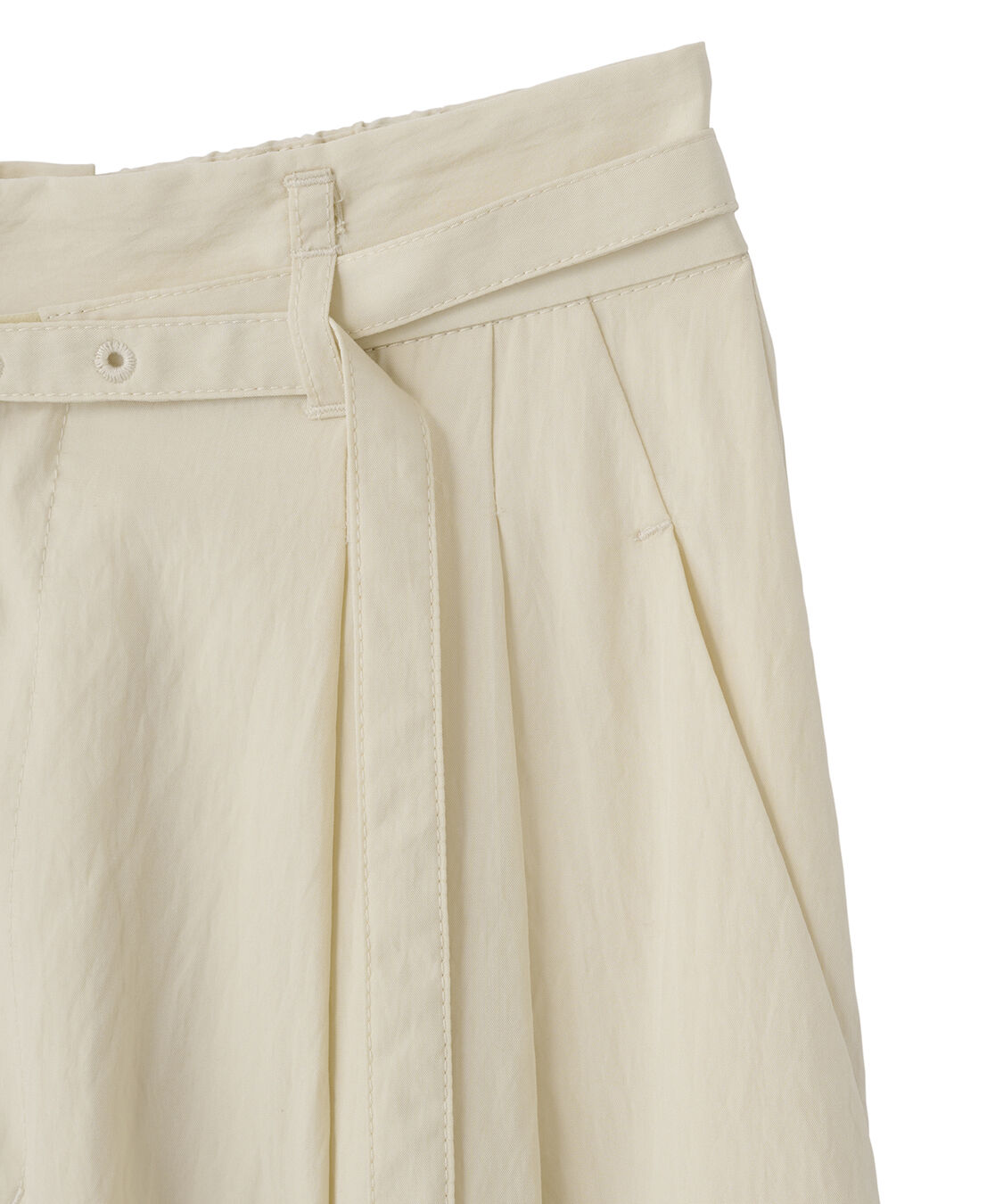 COCO DEAL「タックワイドフレアパンツ」|スラックス|