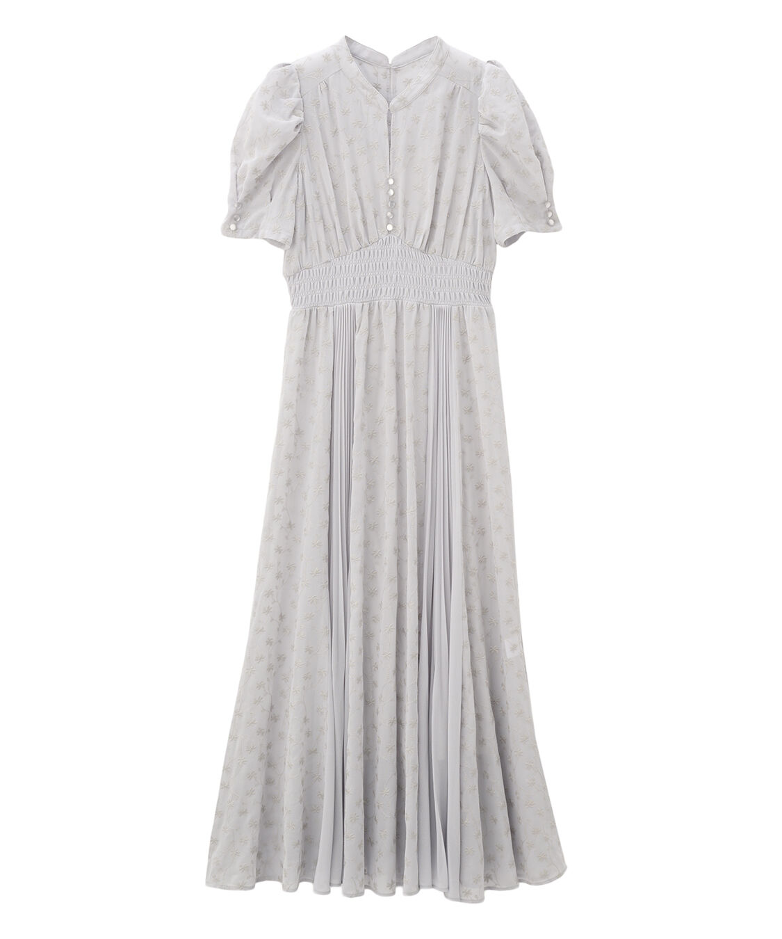 COCO DEAL「フラワー刺繍プリーツ切り替えワンピース」|ワンピース|