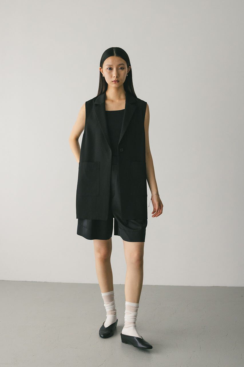 STYLEMIXER「ワンボタンルーズベスト」|ダウンベスト・ベスト|