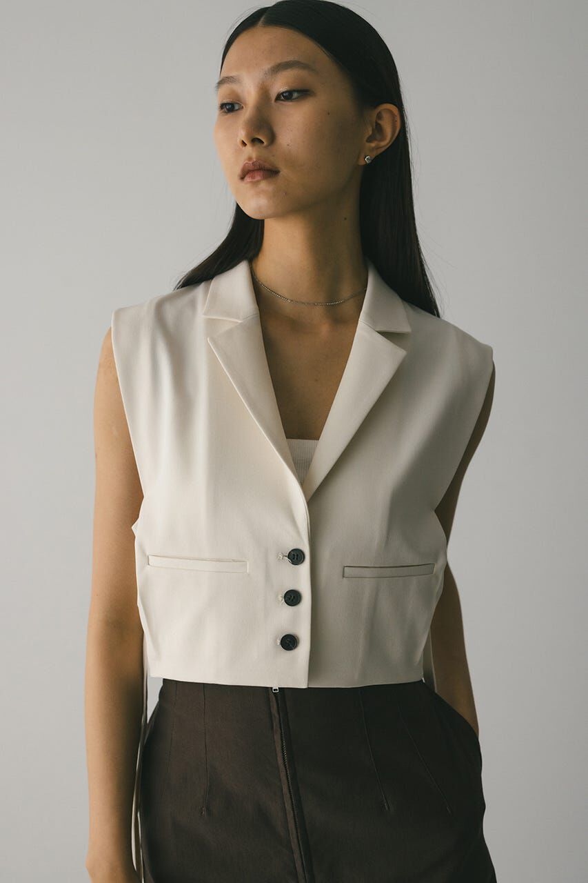 STYLEMIXER「ショートテーラーベスト」|ダウンベスト・ベスト|IVOY3