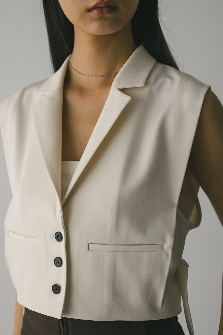 STYLEMIXER「ショートテーラーベスト」|ダウンベスト・ベスト|