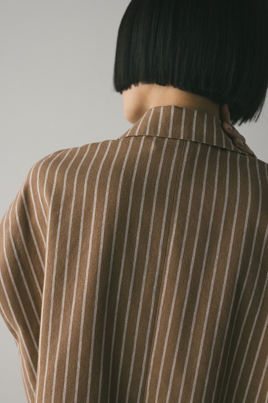 STYLEMIXER「リネンミックスルーズベスト」|ダウンベスト・ベスト|