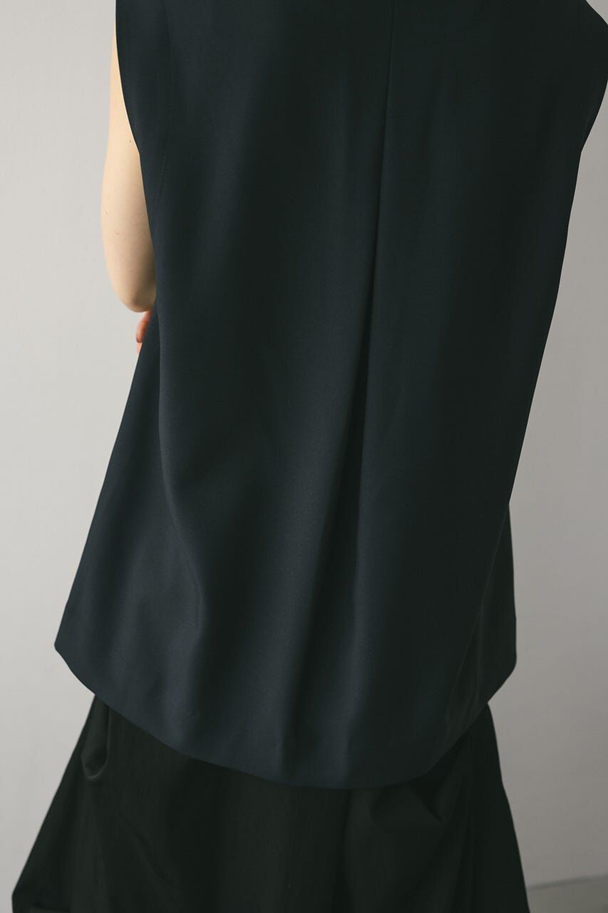 STYLEMIXER「ステッチラインステンカラーベスト」|ダウンベスト・ベスト|