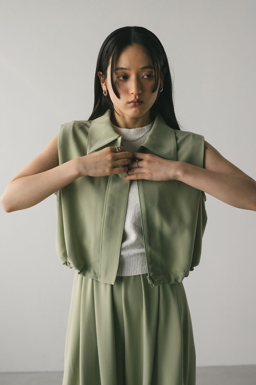 STYLEMIXER「コンフォートヘムギャザートップ」|タンクトップ|