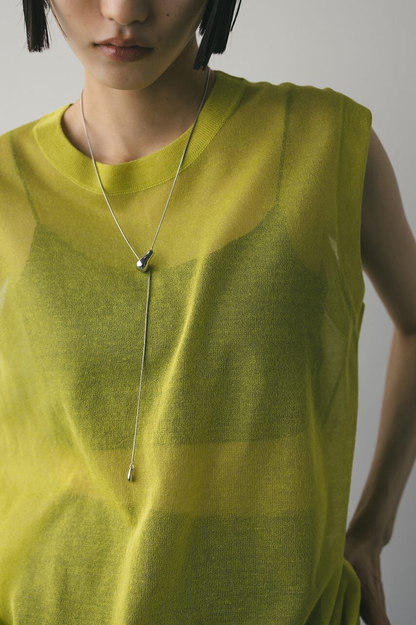 STYLEMIXER「ウォッシャブルリネンニットタンク」|タンクトップ|