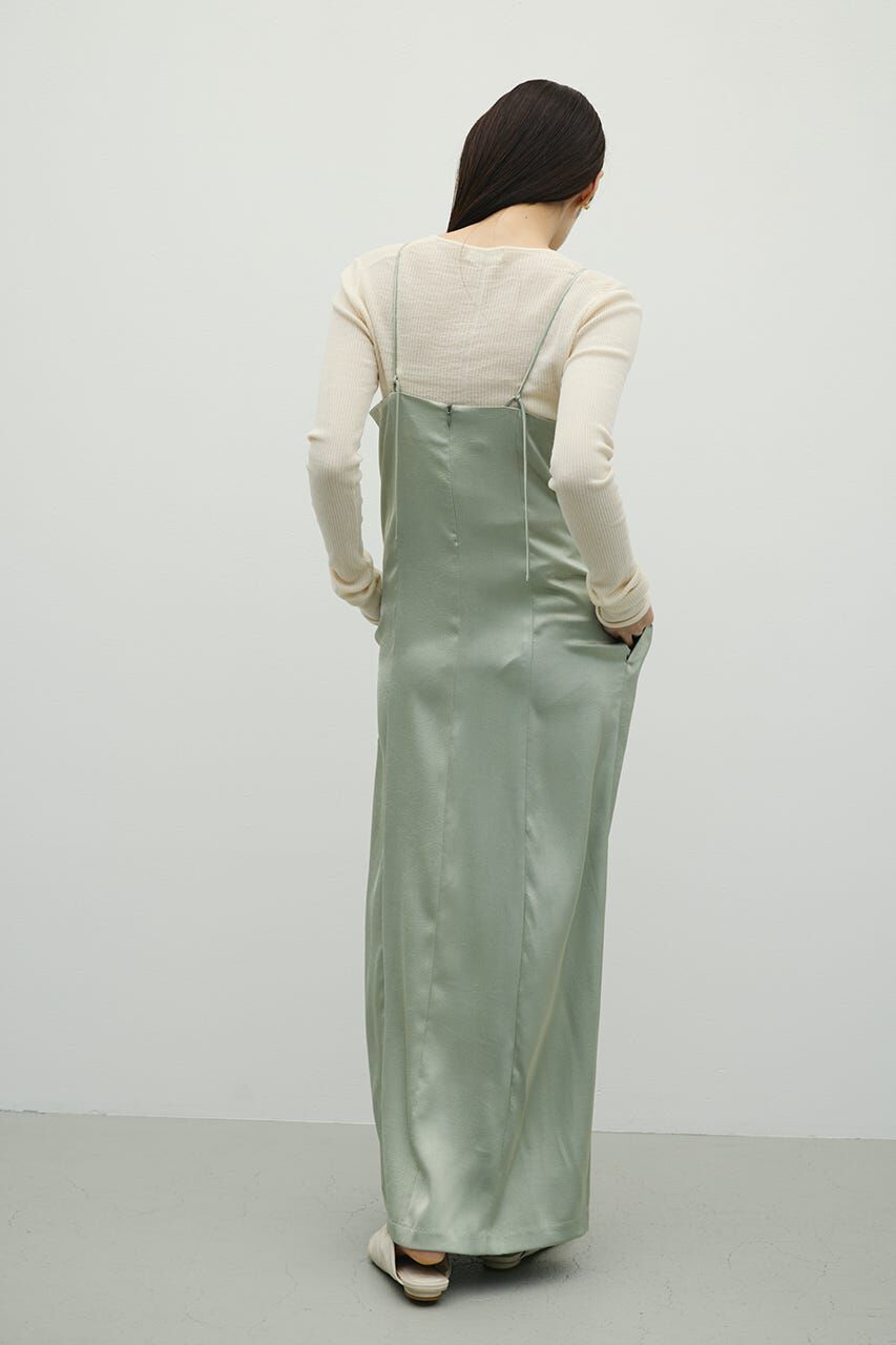 STYLEMIXER「サテンストリングキャミワンピース」|ワンピース|