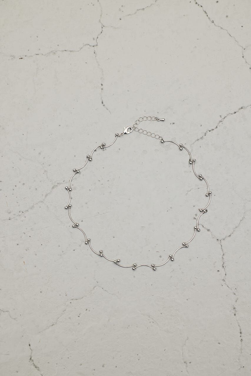 STYLEMIXER「ウェーブデザインチェーンネックレス」|ネックレス|