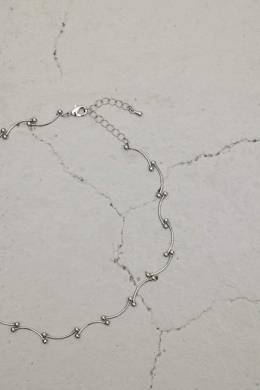 STYLEMIXER「ウェーブデザインチェーンネックレス」|ネックレス|