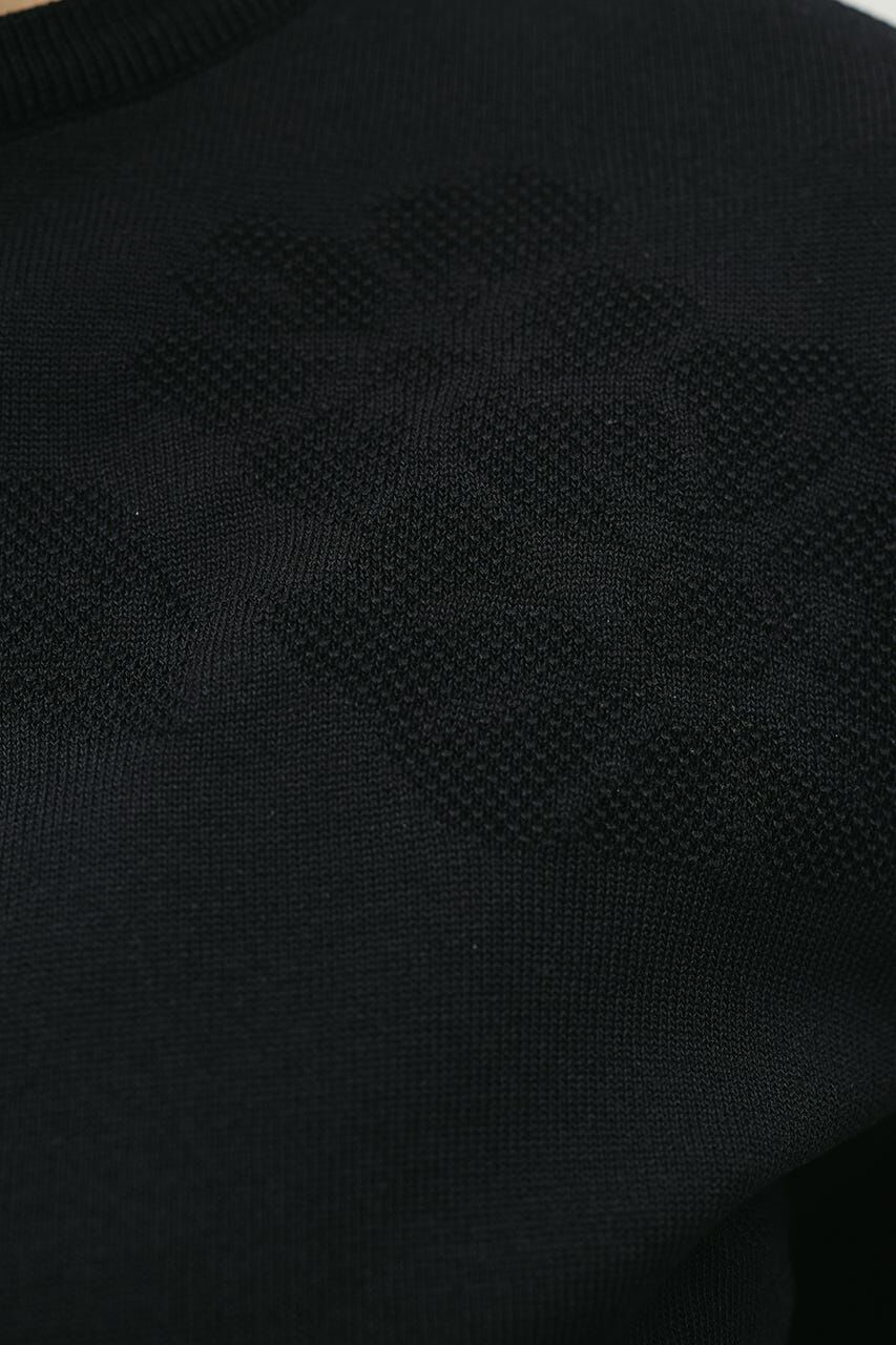 STYLEMIXER「フラワージャガードニット」|ニット・セーター|