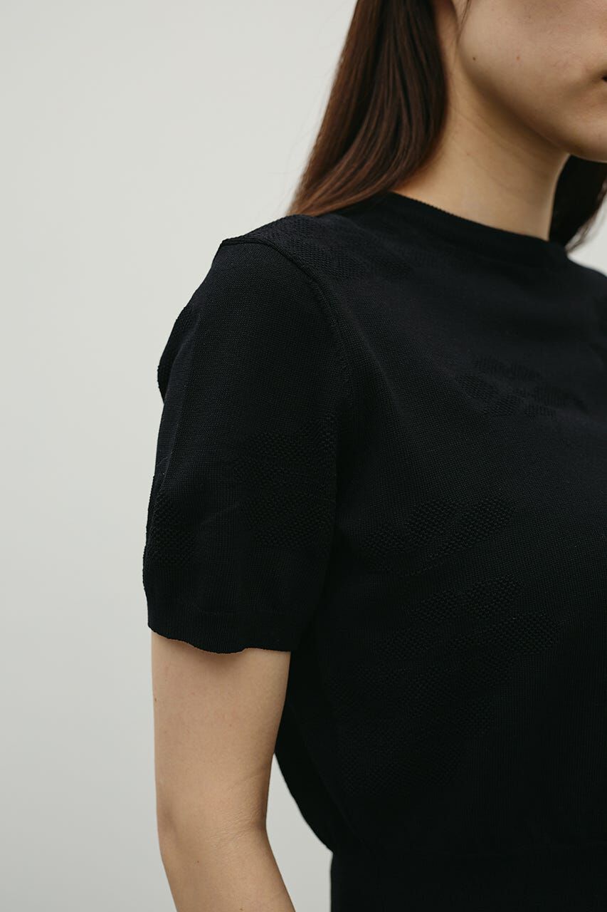 STYLEMIXER「フラワージャガードニット」|ニット・セーター|