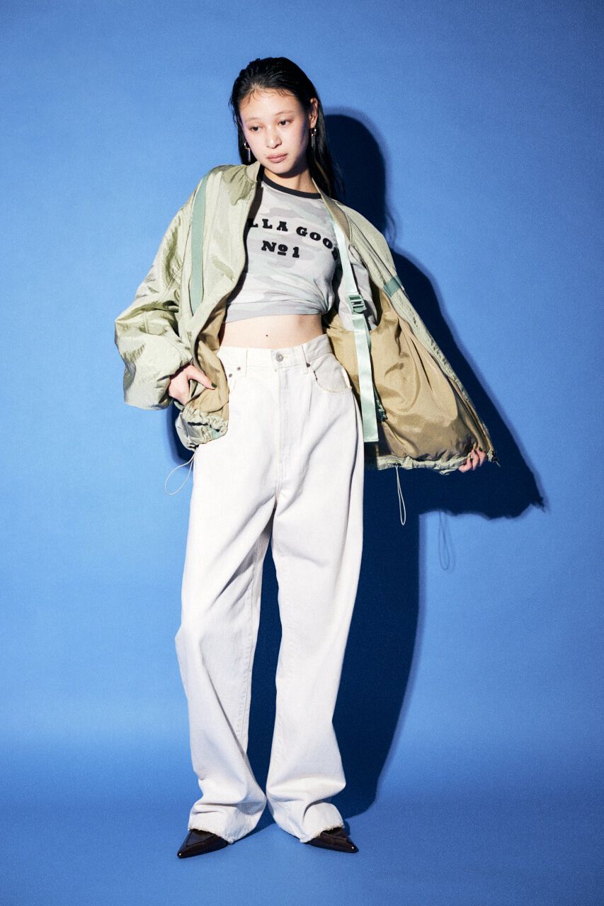 MOUSSY「BOMBER LIGHT ジャケット」|ブルゾン・スタジャン|