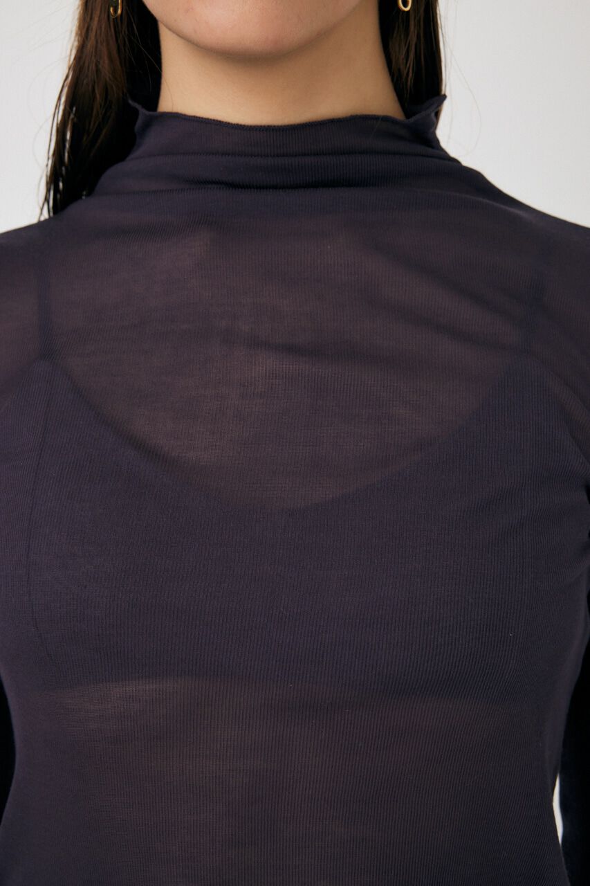 MOUSSY「LOOSE FIT HIGH NECK トップス」|Tシャツ・カットソー|