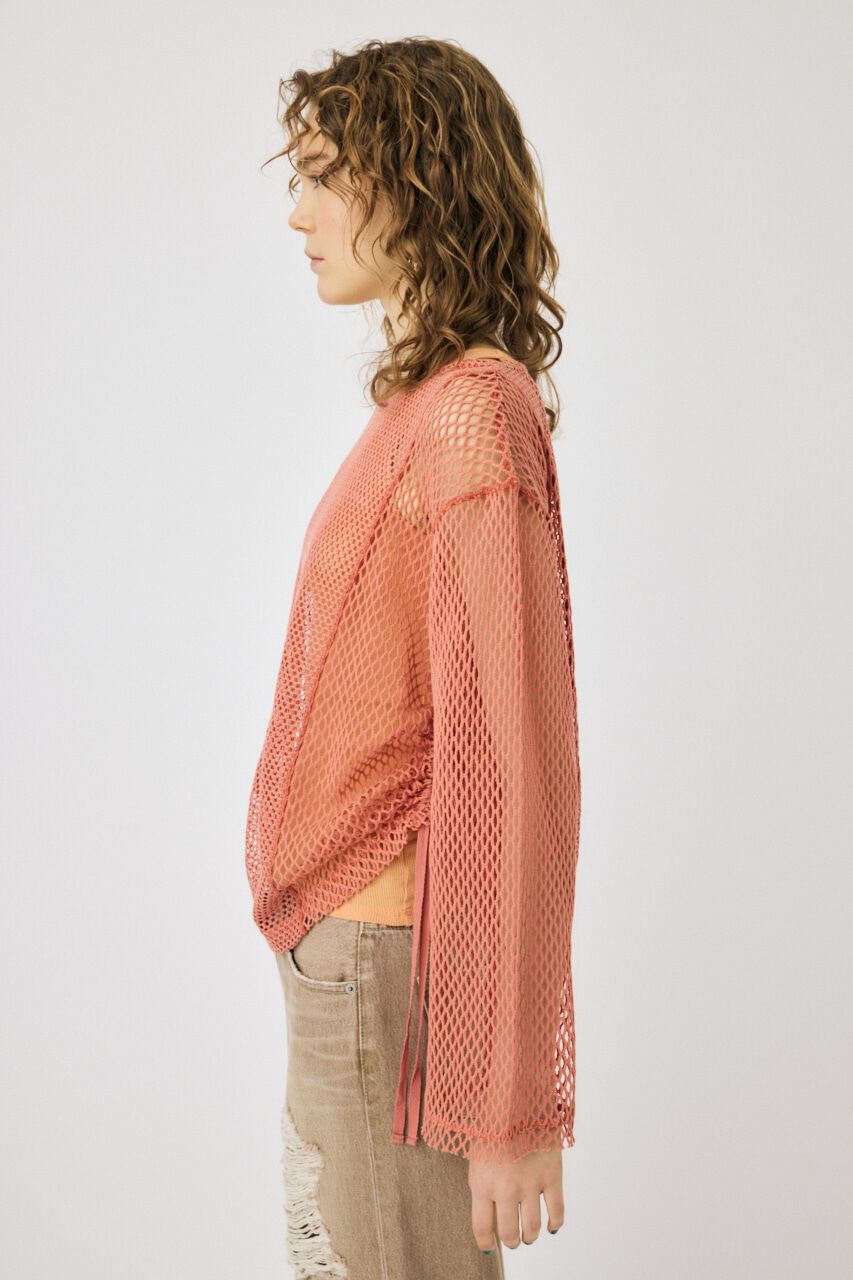 MOUSSY「MESH LS Tシャツ」|Tシャツ・カットソー|