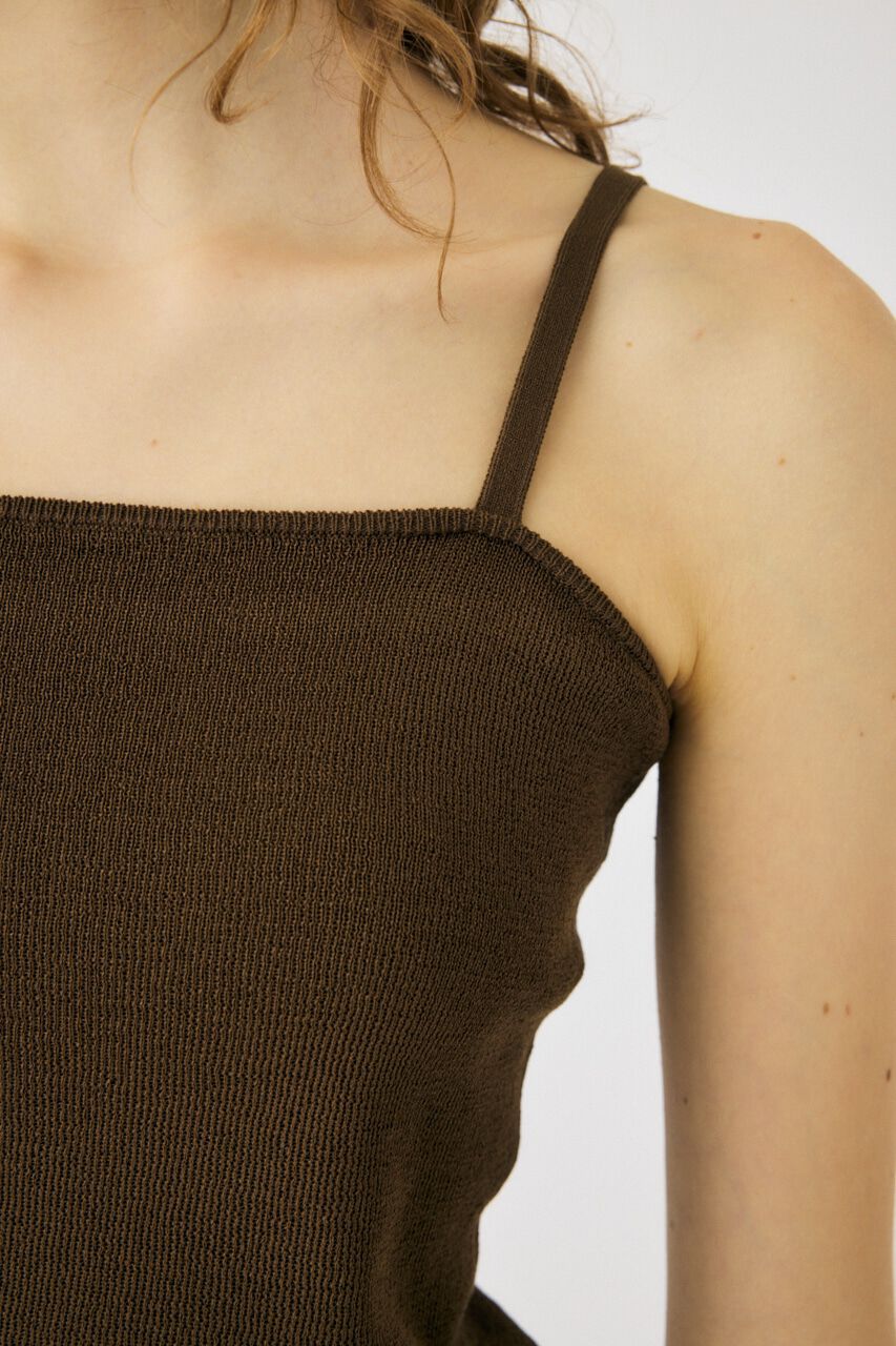 MOUSSY「KNIT キャミ & RIBBON シャツセット」|シャツ・ブラウス|