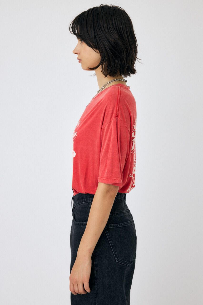 MOUSSY「PIZZA STORE Tシャツ」|Tシャツ・カットソー|