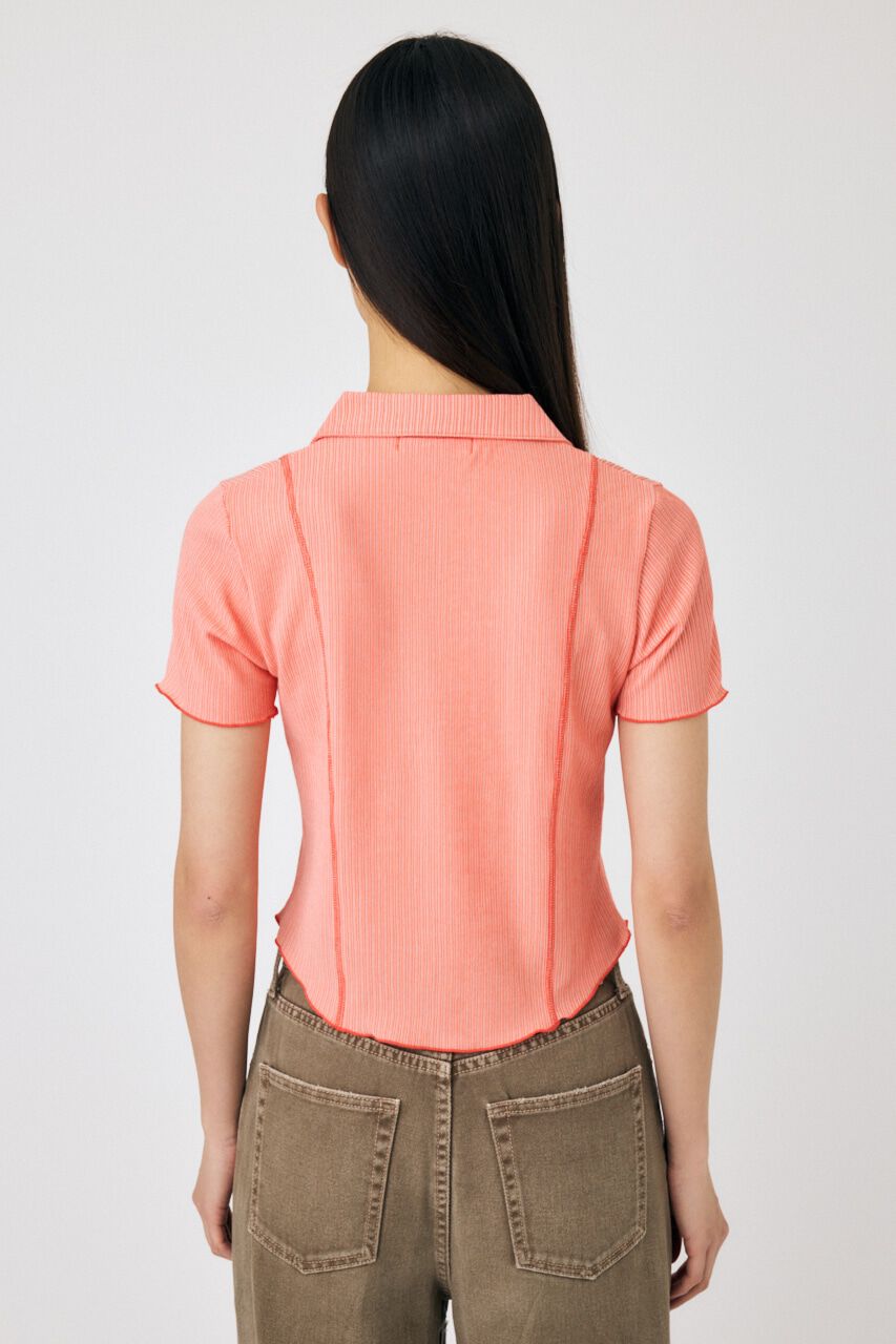 MOUSSY「MELLOW POLO トップス」|シャツ・ブラウス|