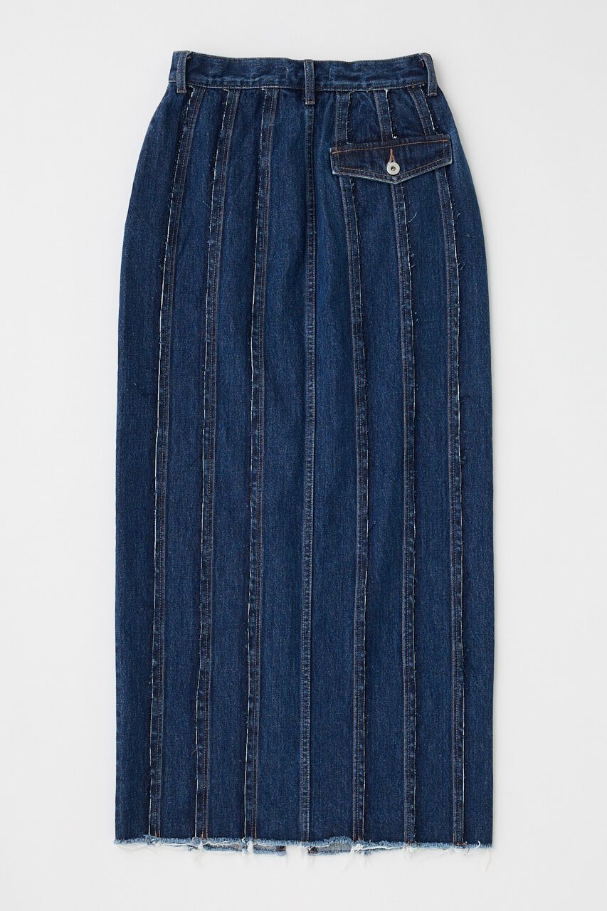 MOUSSY「FRONT SLIT FRINGE スカート」|スカート|