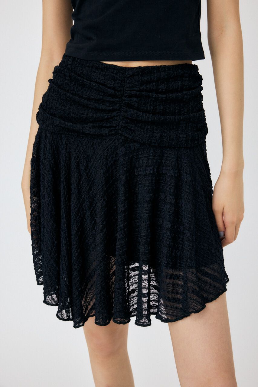 MOUSSY「ASYMMETRIC HEM LACY スカート」|スカート|