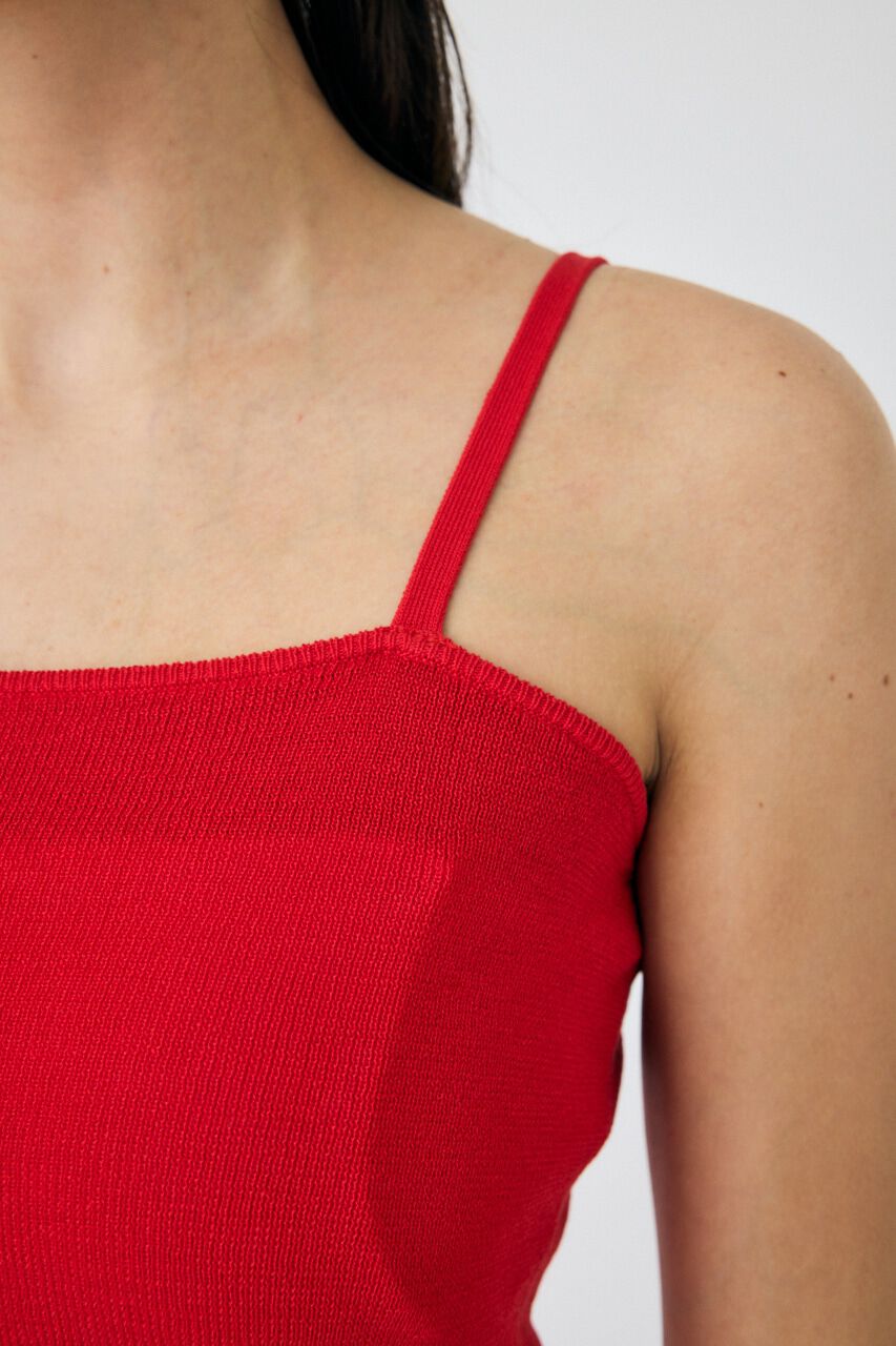 MOUSSY「KNIT CAMI & RIBBON シャツセット」|ニット・セーター|