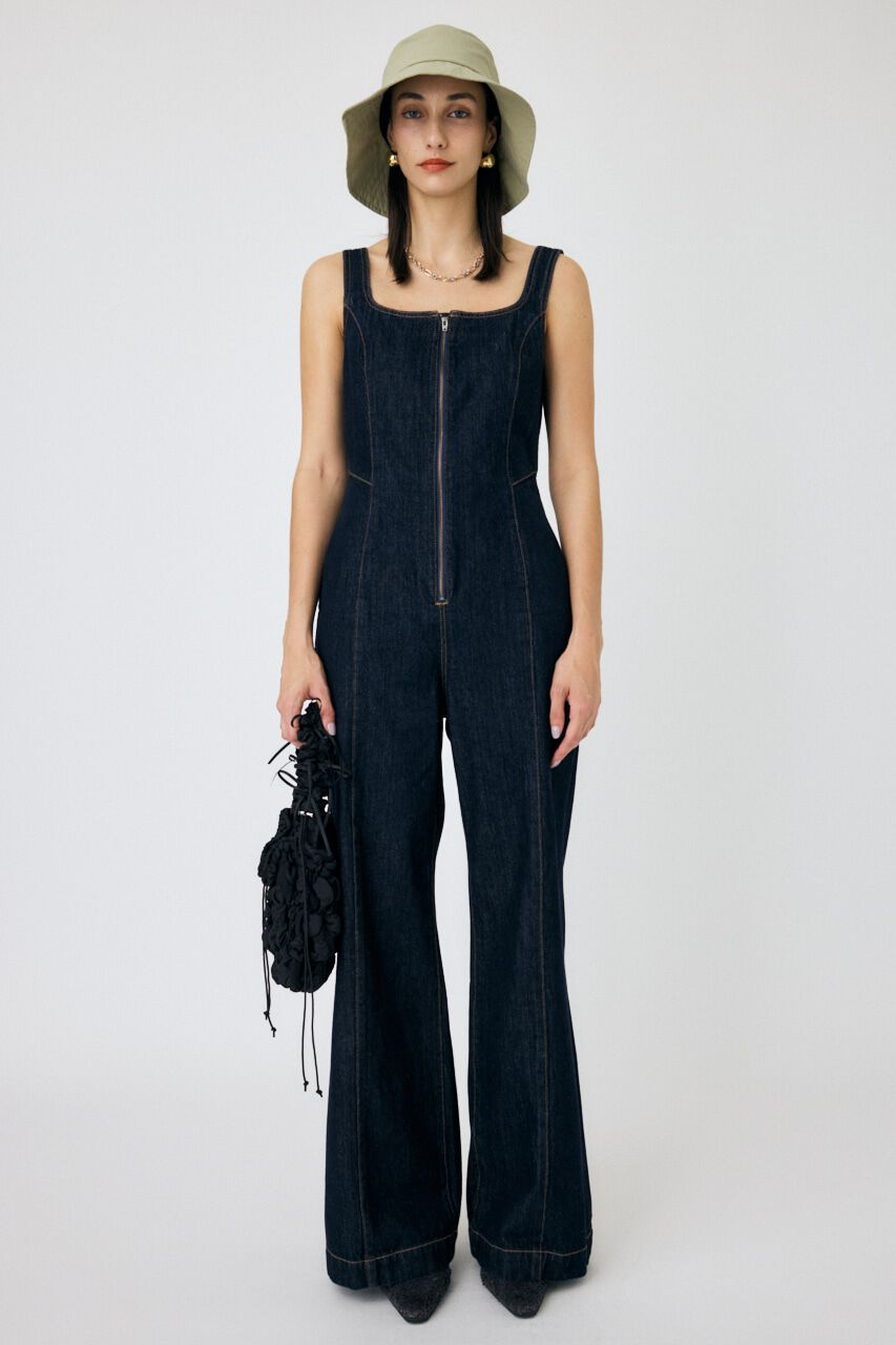 MOUSSY「FRONT ZIP FIT サロペット」|その他|