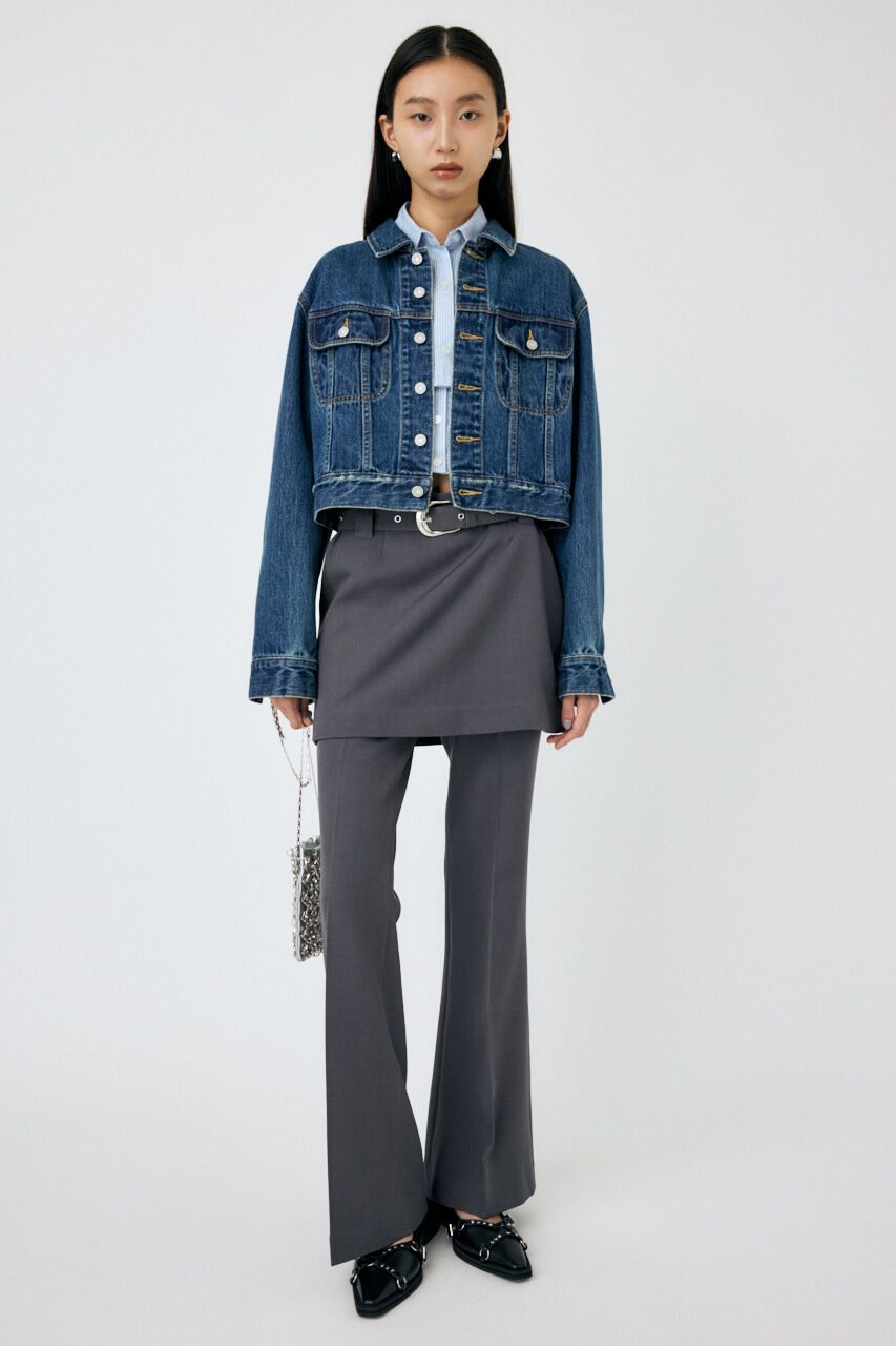 MOUSSY「LOWRISE SKIRT LAYERED フレア」|その他|