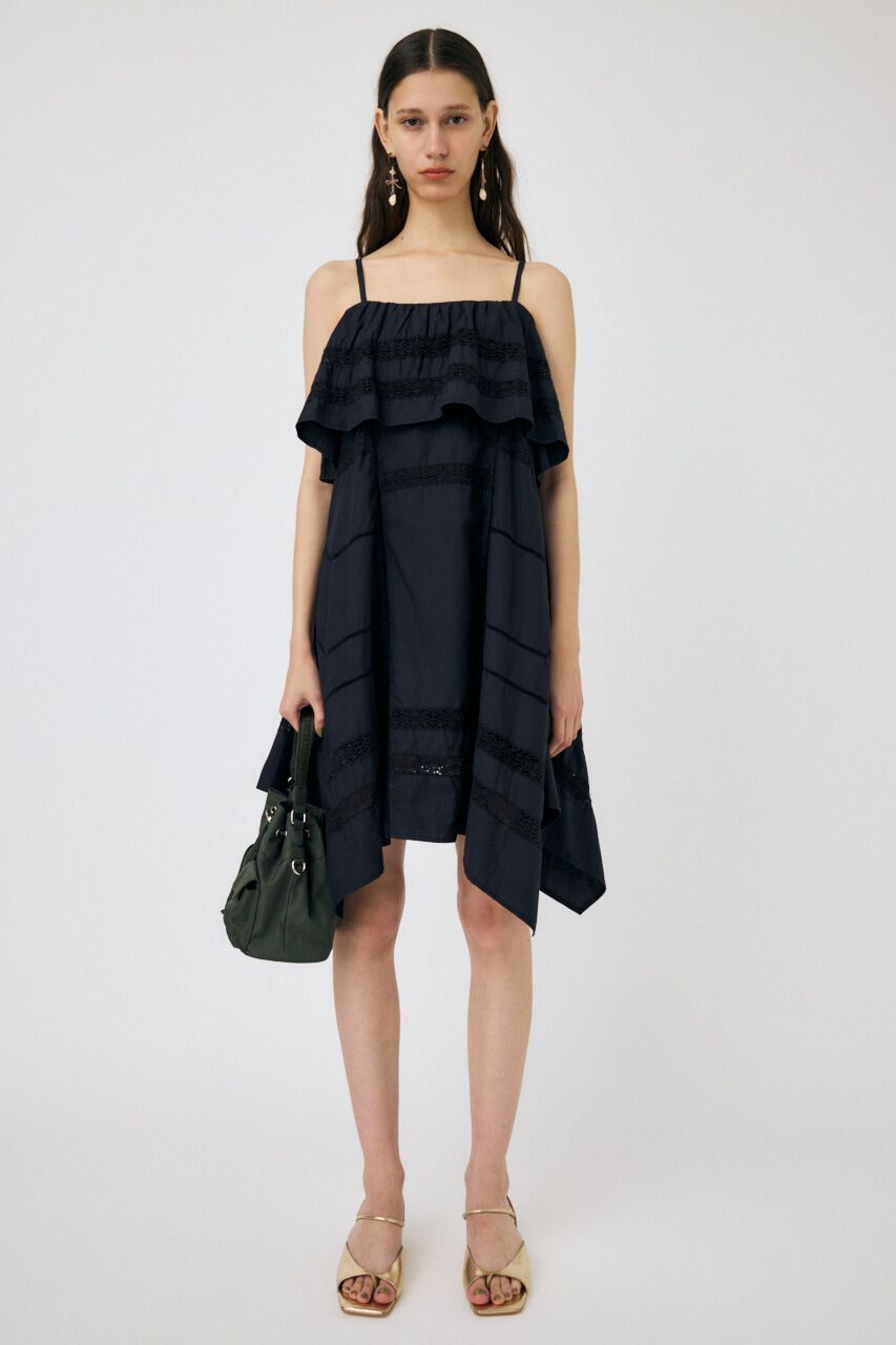 MOUSSY「RUFFLED MINI ドレス」|ワンピース|