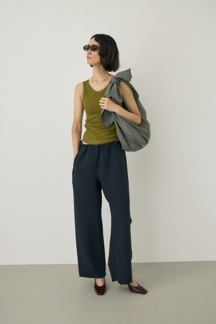 MOUSSY「リラックスワイドパンツ　リサイクルポリエステル使用」|その他|