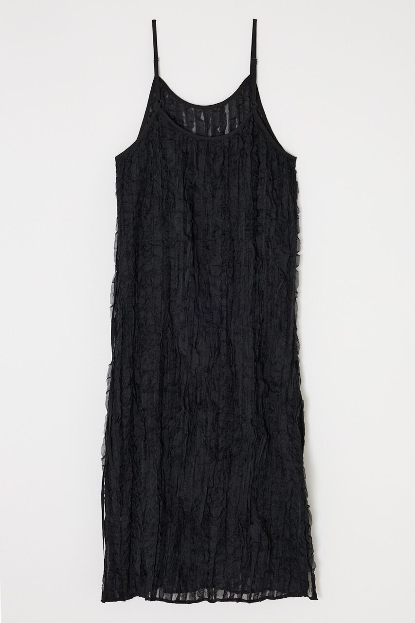 MOUSSY「SHEER FRILL キャミドレス」|ワンピース|