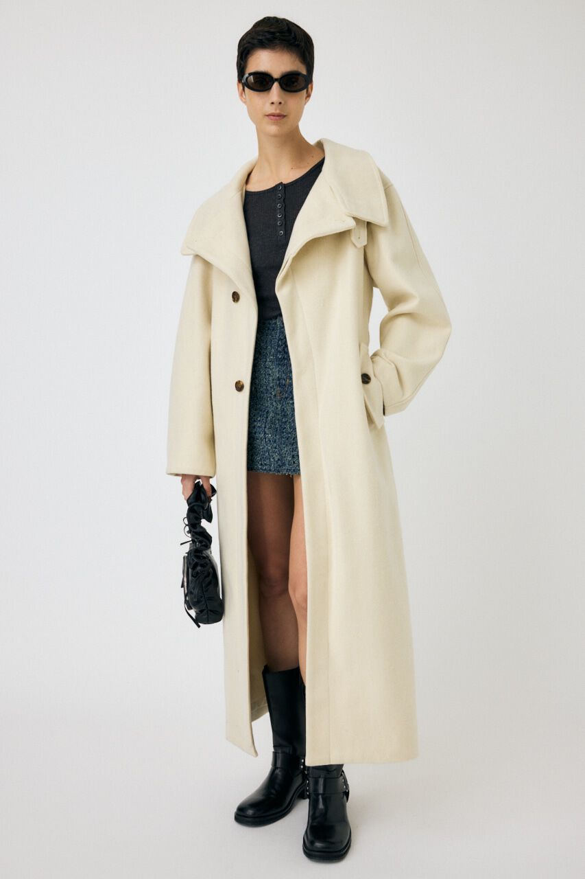 MOUSSY「STANDCOLLAR コクーンコート」|その他|