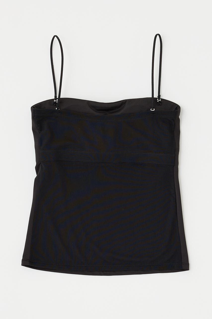 MOUSSY「BACK SHEER カップインキャミ」|キャミソール|