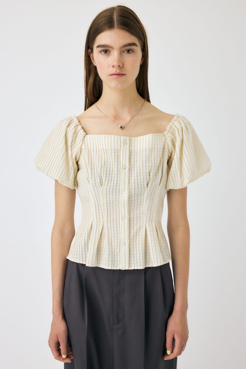 MOUSSY「BALLOON SLEEVE トップス」|シャツ・ブラウス|