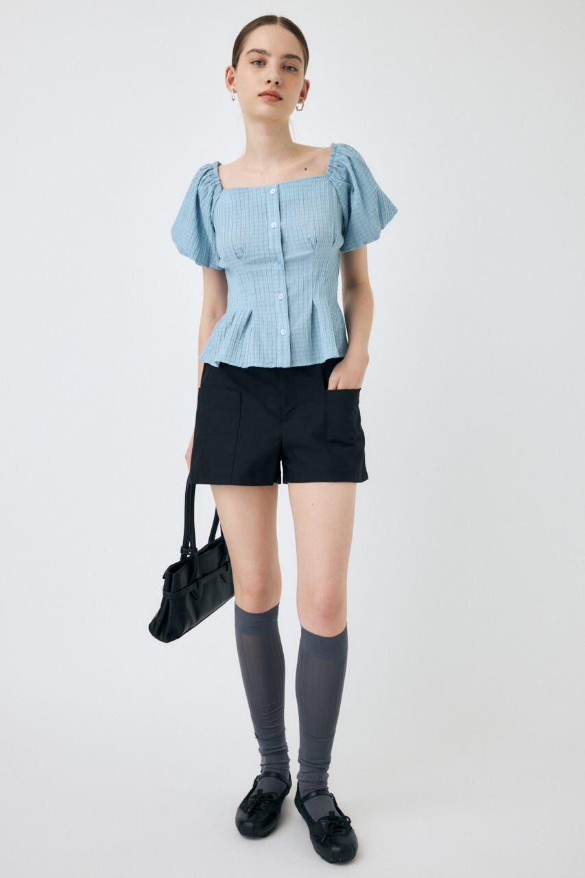 MOUSSY「BALLOON SLEEVE トップス」|シャツ・ブラウス|