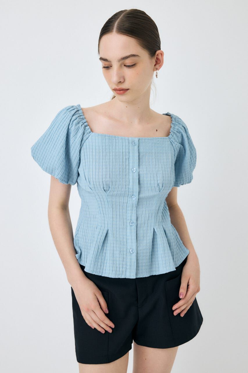 MOUSSY「BALLOON SLEEVE トップス」|シャツ・ブラウス|