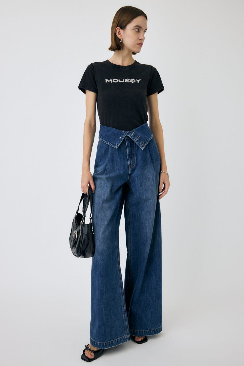 MOUSSY「LITTLE POPS ロゴ TEE」|Tシャツ・カットソー|