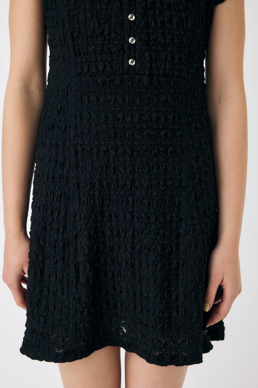 MOUSSY「MERMAID LACE MINI ドレス」|ワンピース|