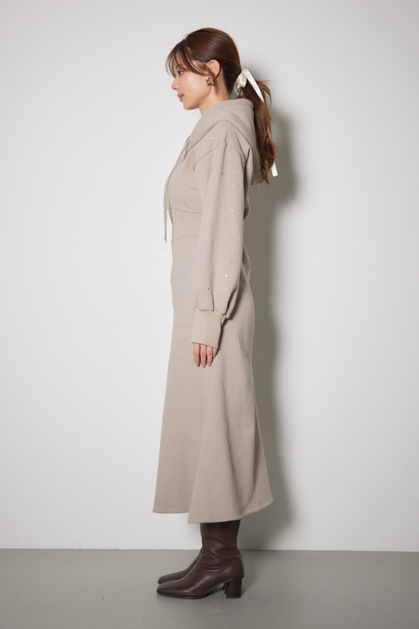 rienda「ビジュースウェットマーメイドワンピース」|ワンピース|