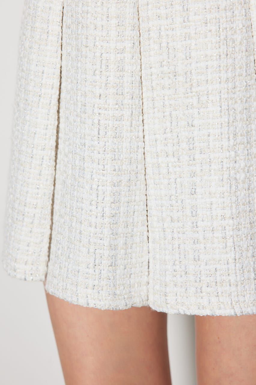 rienda「ハイウエストツイードスコートショートパンツ」|その他|