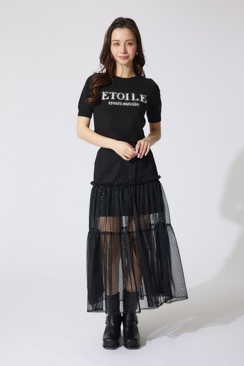 rienda「ETOILEジャガードニットトップス」|ニット・セーター|