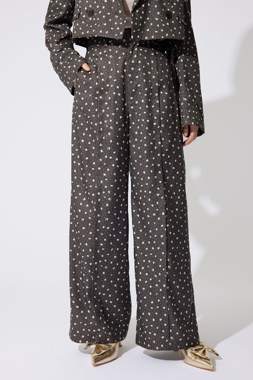 rienda「センターピンタックジャストウエストパンツ」|その他|