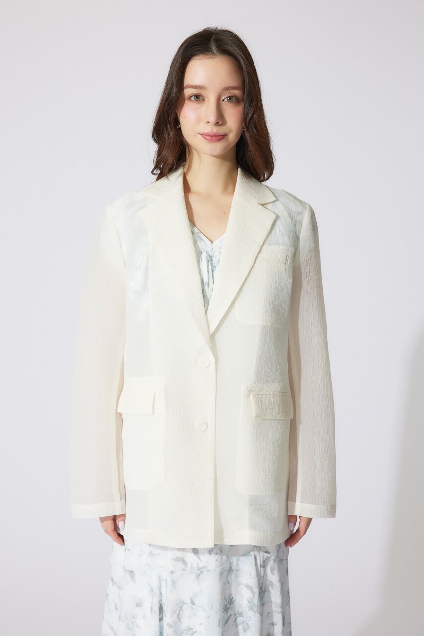 rienda「シングルテーラードライトジャケット」|その他|