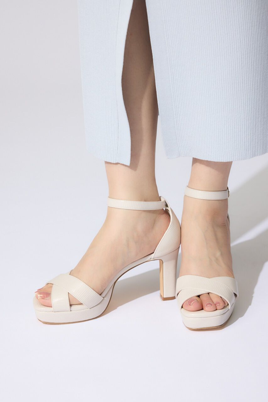 rienda「フロントクロスサンダル」|サンダル|