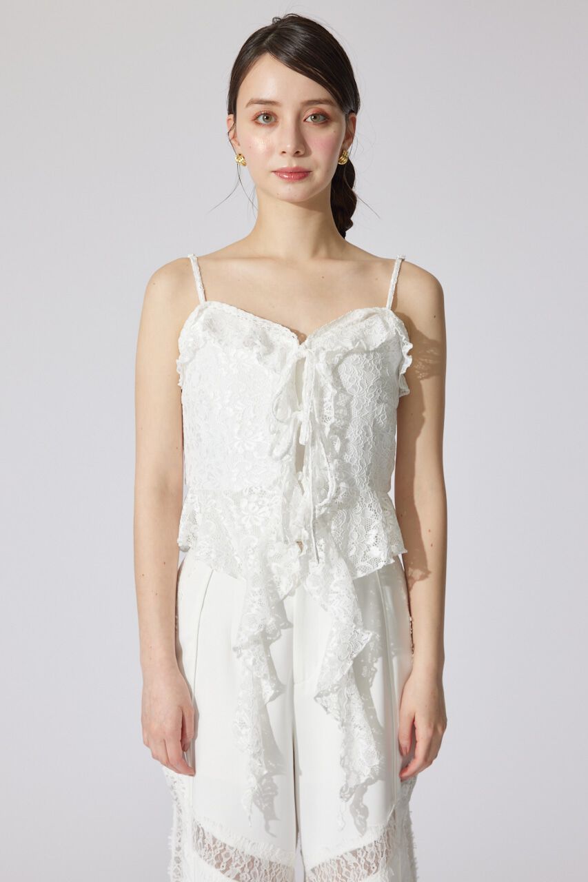 rienda「シンメトリーキャミトップス」|キャミソール|