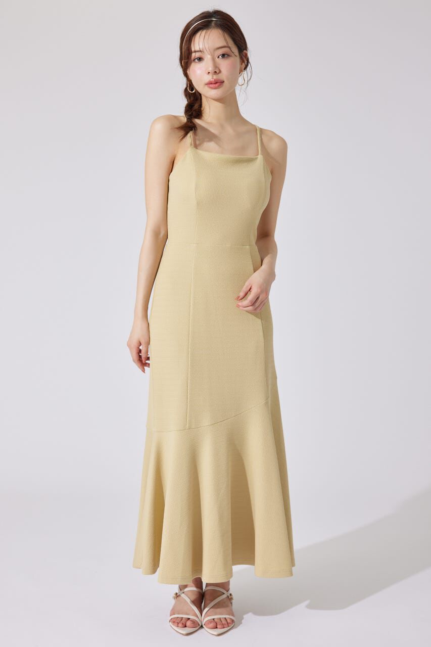 rienda「カップ付きマーメイドキャミワンピース」|ワンピース|