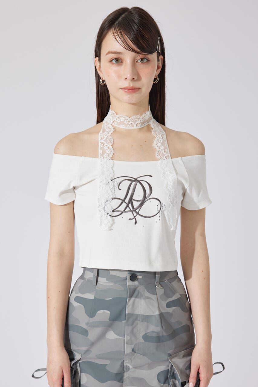 rienda「2WAYオフショルTシャツ」|Tシャツ・カットソー|