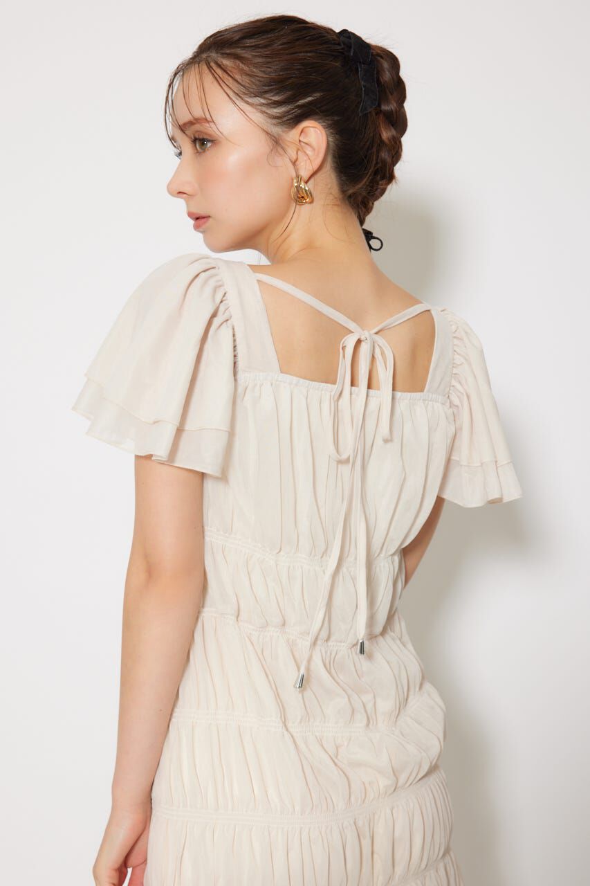 rienda「ワッシャーリラクシーカットワンピース」|ワンピース|