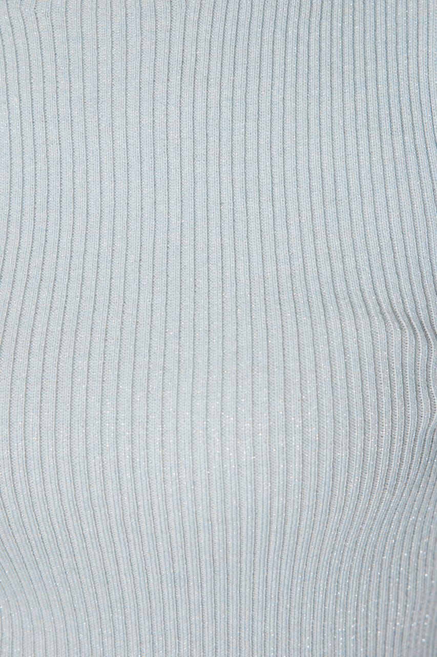 rienda「サムホール付きウォッシャブルハイネックニットトップス」|ニット・セーター|