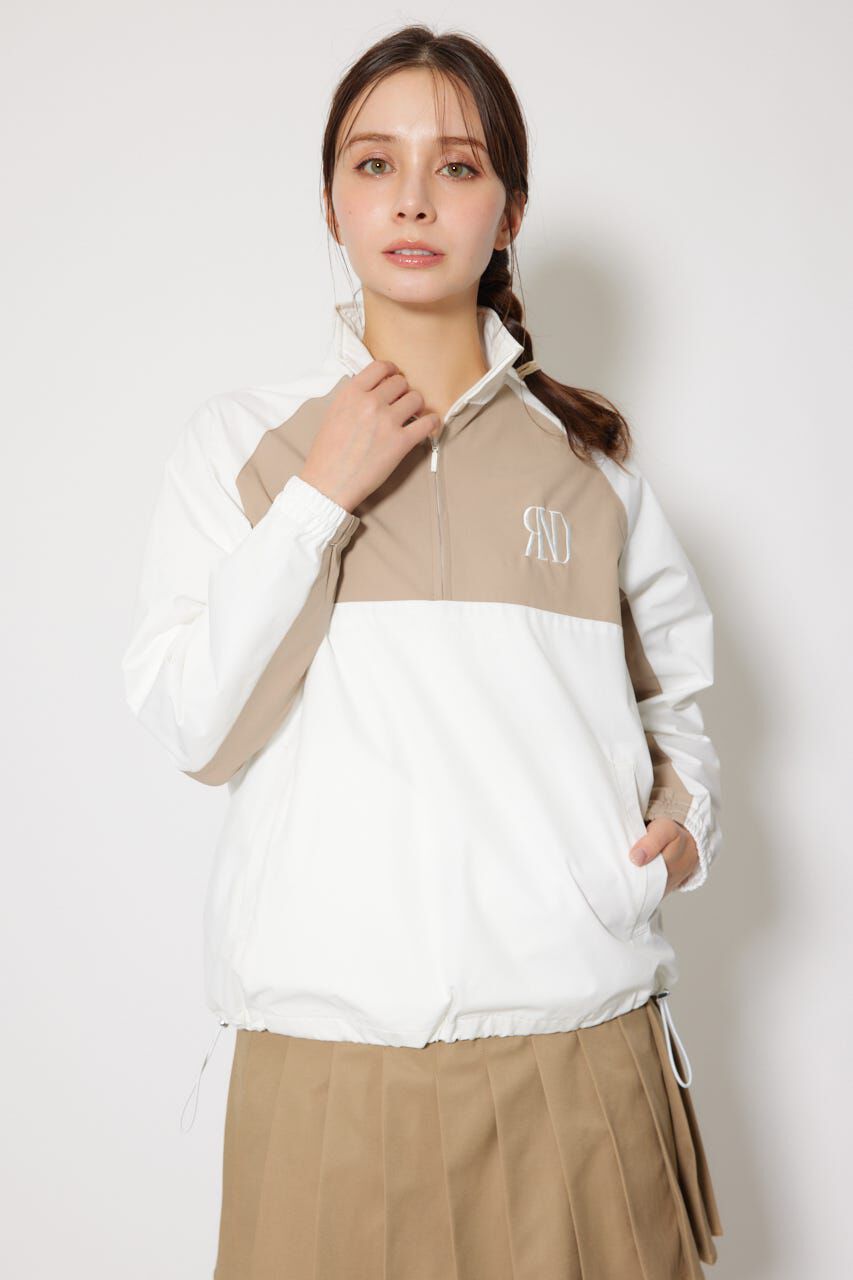 rienda「バイカラールーズスニードケジャケット」|その他|