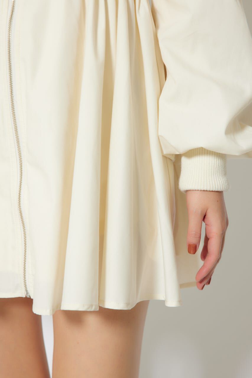 rienda「MA-1オフショルロングスリーブミニワンピース」|ワンピース|