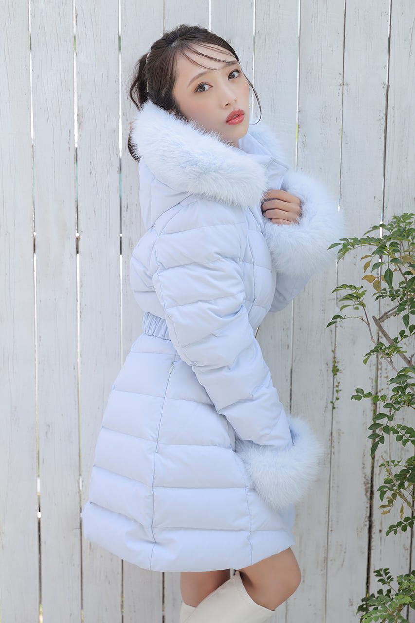 rienda「Aラインダウンワンピコート」|その他|